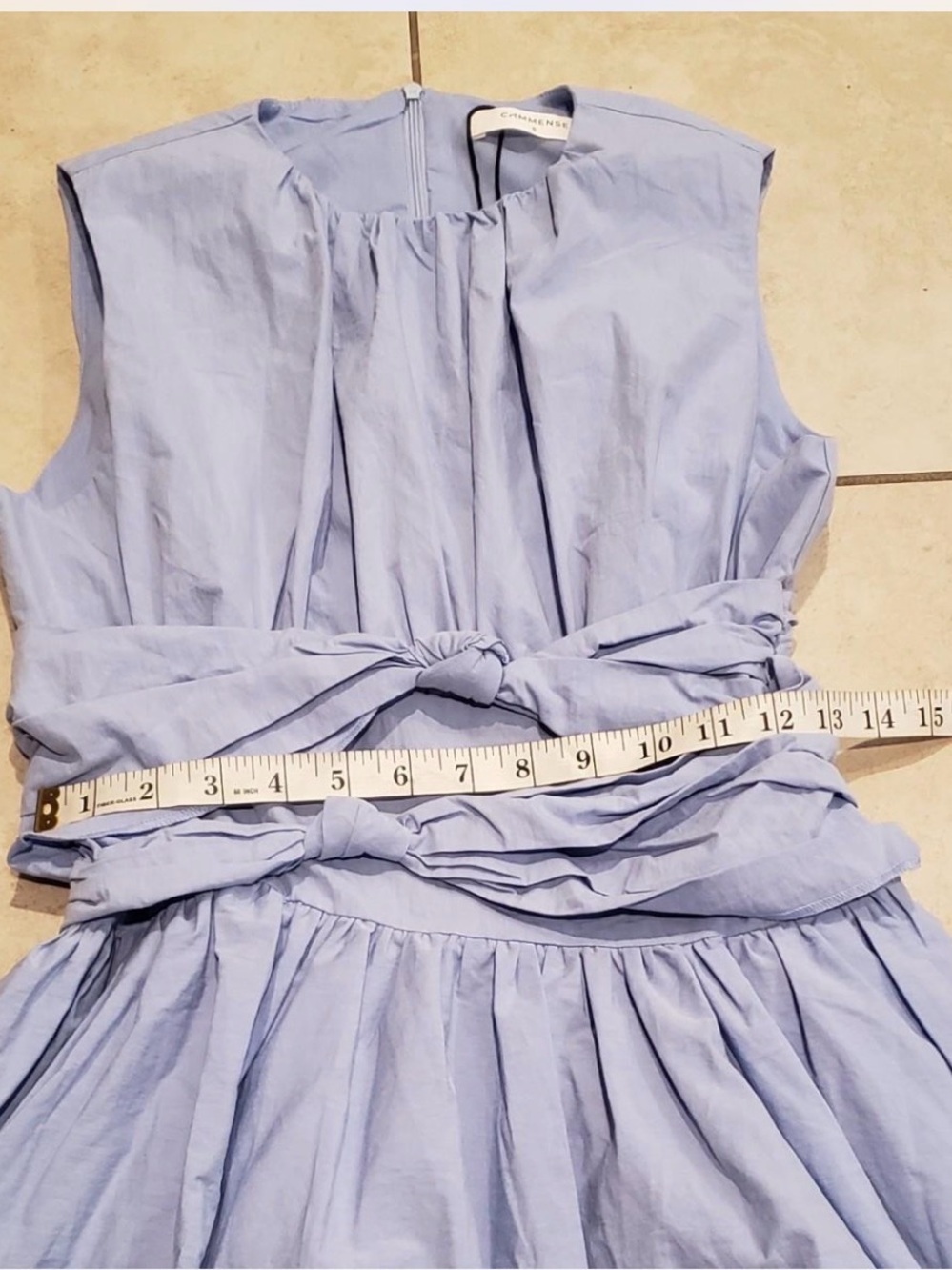 Commense Ruched Waist Maxi Dress - Picture 7 of 8